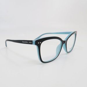 Tiffany & Co. TF 2155-B 8055 54mm Black & Tiffany Blue Trimming, New Glasses.